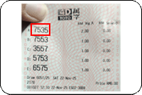 Winning Ticket Magnum 4D Special Prize - 28 October 2025